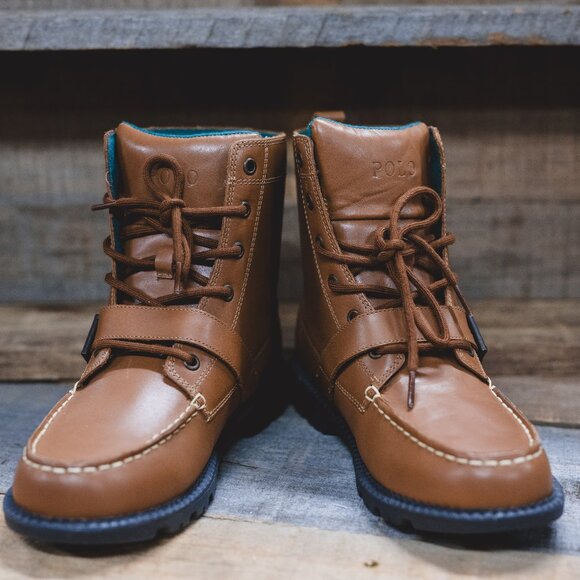 Polo Ralph Lauren Other - 🥾 Polo Ralph Lauren Leather Ranger Hi II Boots 🥾